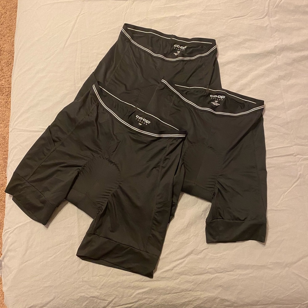 REI PADDED CYCLING SHORTS